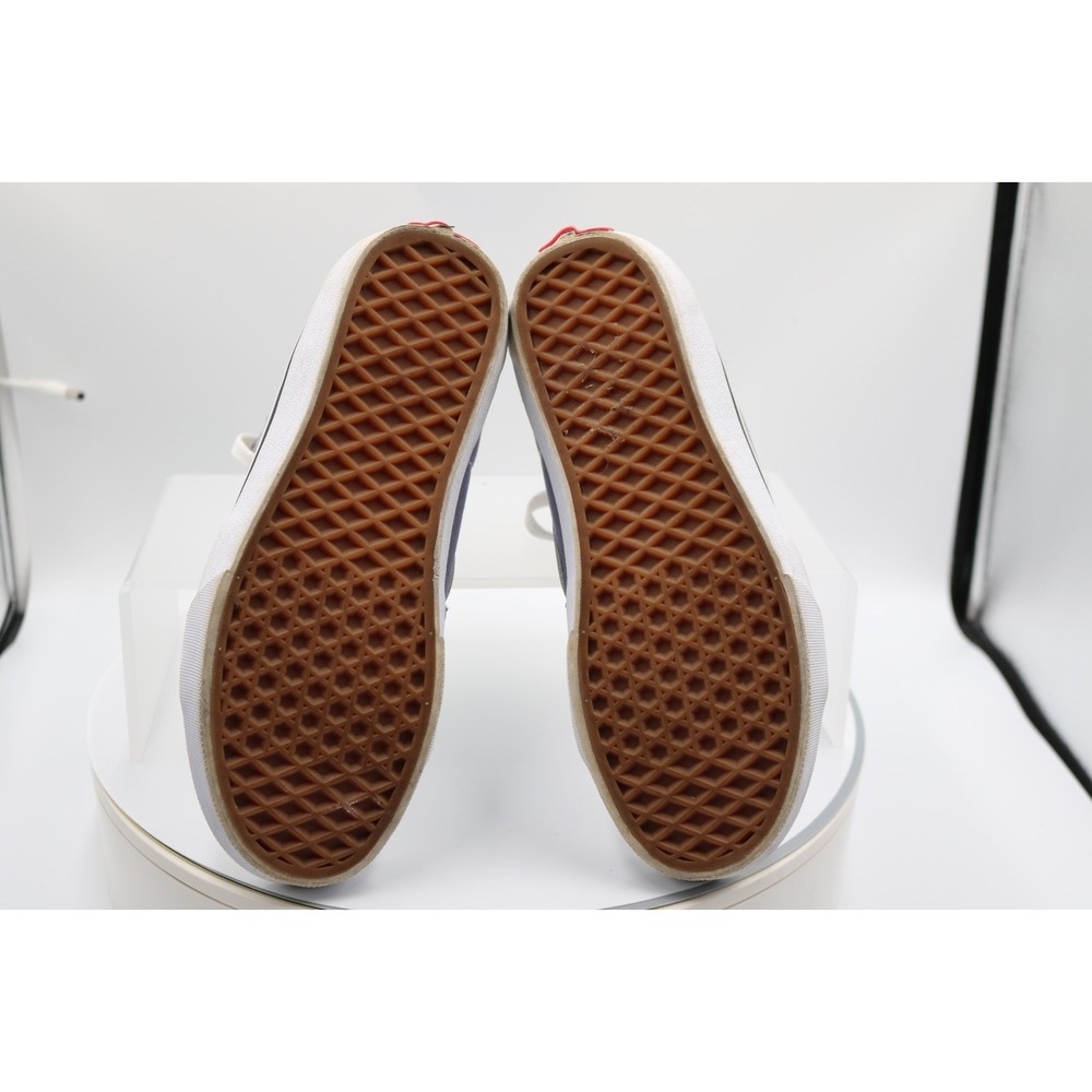 Vans Sk8-Hi Shoes Mens Sz 4.5 Women Sz 6 Gray White Suede Canvas High Top Skate - Picture 5 of 7